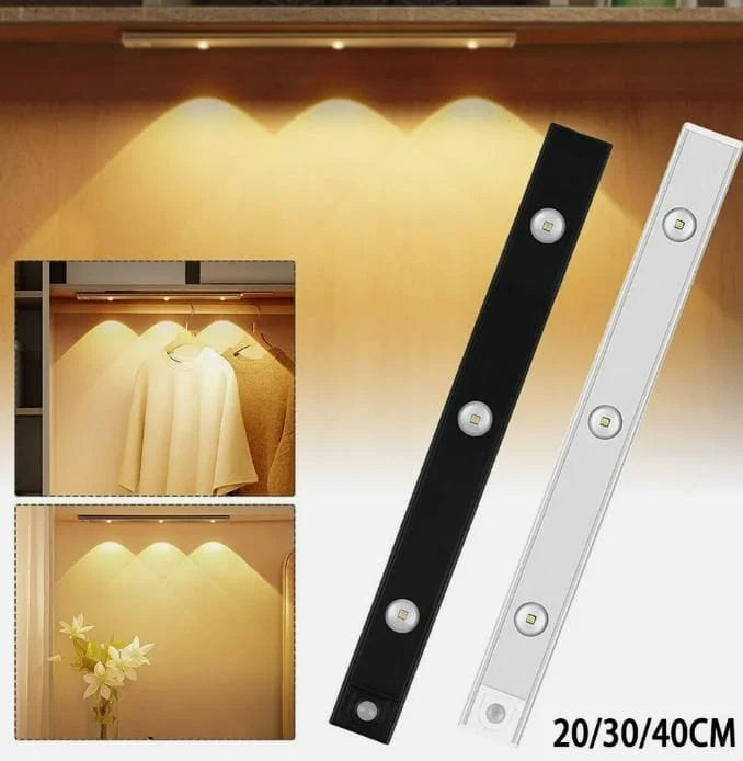 LED Motion Sensor Cabinet Light | Motion Sensor Light Movement Lightning Motion Detectors - LED Motion Sensor Cabinet Light