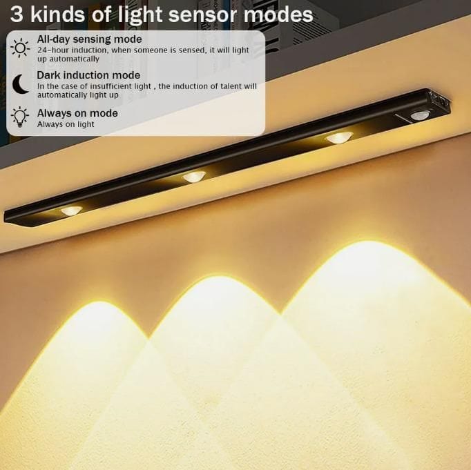 LED Motion Sensor Cabinet Light | Motion Sensor Light Movement Lightning Motion Detectors - LED Motion Sensor Cabinet Light