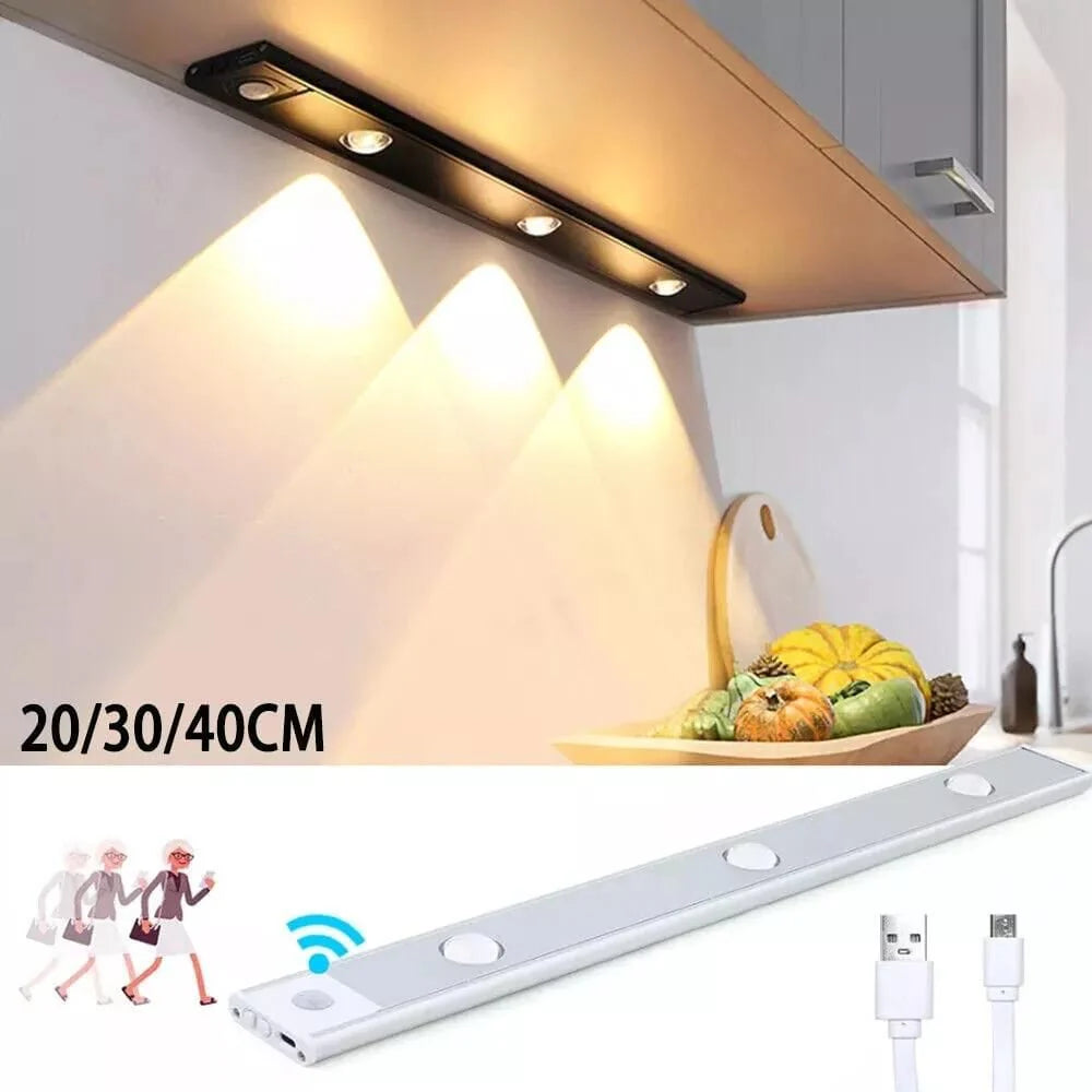 LED Motion Sensor Cabinet Light | Motion Sensor Light Movement Lightning Motion Detectors - LED Motion Sensor Cabinet Light