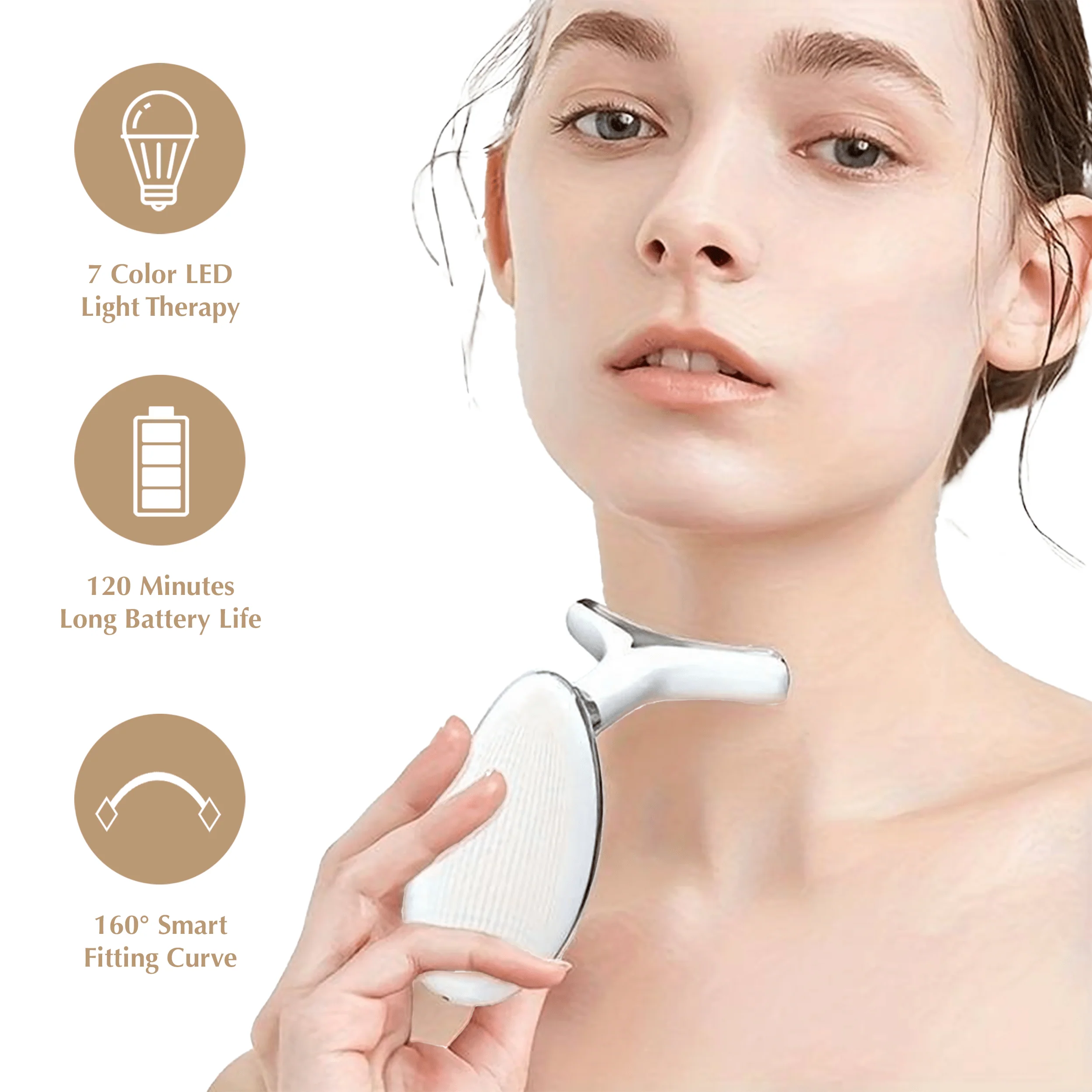 Lift Face Double Chin Removal Facial Machine Wrinkle Removal - Face Wrinkle and Neck Massager