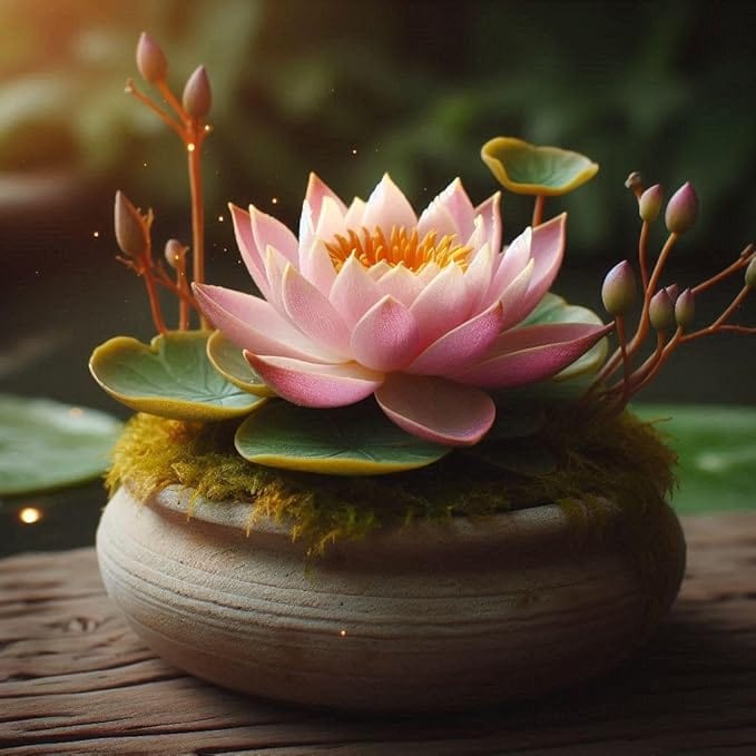 Lotus Flower Seeds | Lotus Flower Seeds - 80 Lotus Seeds - Lotus Flower Seeds (Pack of 80)