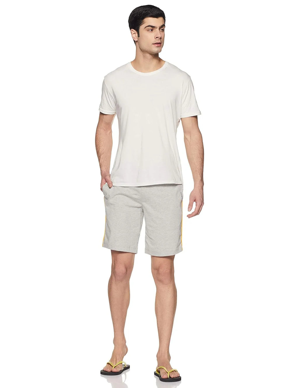 M - Men's Stretchable Cotton Shorts (Pack of 3)