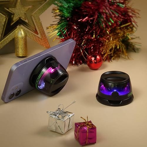 Magnetic Bluetooth Speaker | Bluetooth Speaker Portable Mini Loud Speakers Wireless Magnetic - G200 Magnetic Bluetooth Speaker with RGB Lights
