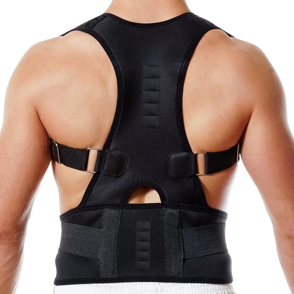 Magnetic Posture Corrector Back Support Belt Posture Trainer  - Posture Corrector - S - Posture Corrector