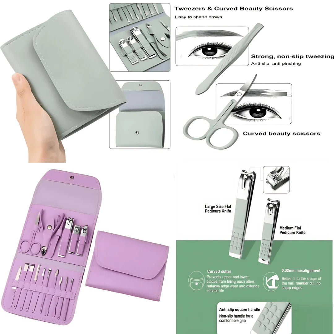 Manicure Pedicure Set For Women | Manicure Pedicure Nail Art Kit Set Tools Care Clippers - Manicure Pedicure Set For Women