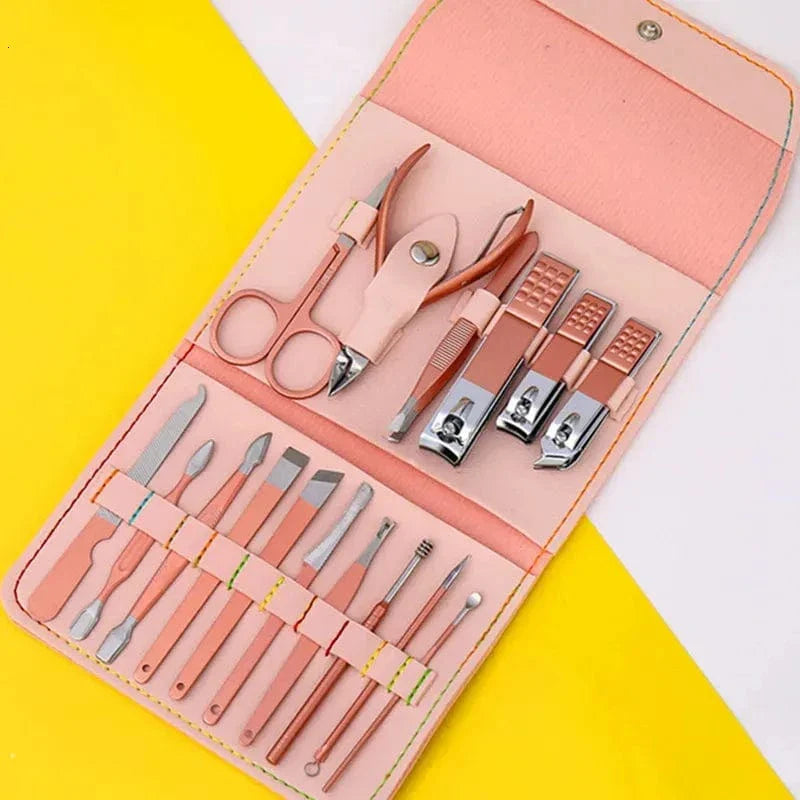 Manicure Pedicure Set For Women | Manicure Pedicure Nail Art Kit Set Tools Care Clippers - Manicure Pedicure Set For Women