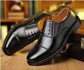 Men's Business Formal Leather Shoes | Formal Shoes For men Black Men's Leather Footwear - 6 - Men's Smart Formal Shoes
