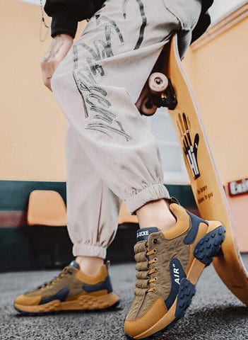 Men's Korean High Top Casual Shoes | Men's Korean High Top Casual Shoes - 6 - Men's Korean High Top Casual Shoes