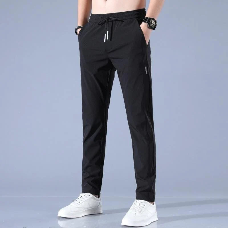 Men's Track Pants - Track Pants Tracksuits Of Men Lycra Black Pants - Gray - S - Men's Track Pants