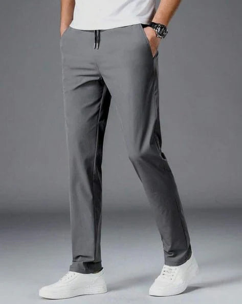 Men's Track Pants - Track Pants Tracksuits Of Men Lycra Black Pants - Gray - S - Men's Track Pants