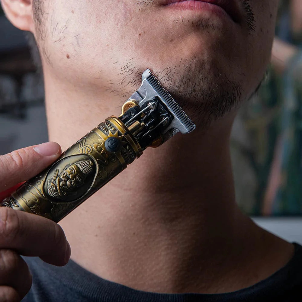 Mens Trimmer Beard Clipper Cutting Machine Hair Shaving Razor - Professional 6 in 1 Trimmer - With 4 Attachments - Professional 6 in 1 Trimmer