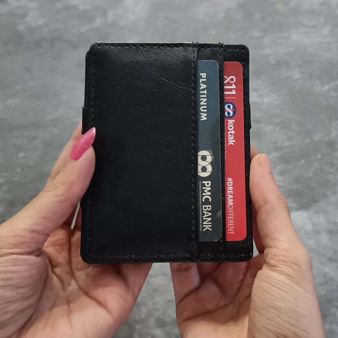 Mens wallet Best Bifold Leather Money Clip Wallets for men - Bifold Money Clip Wallet - Brown - Bifold Money Clip Wallet