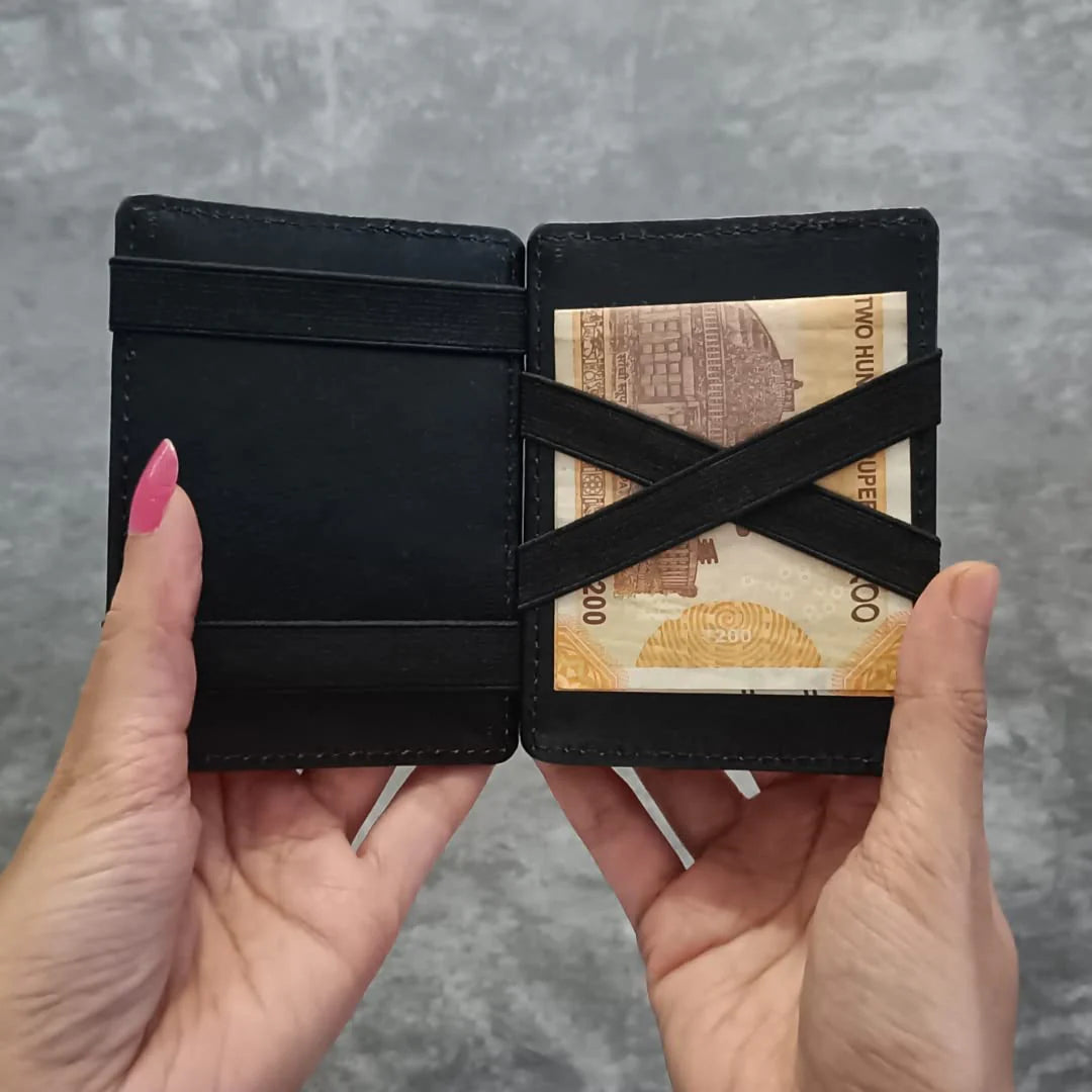 Mens wallet Best Bifold Leather Money Clip Wallets for men - Bifold Money Clip Wallet - Brown - Bifold Money Clip Wallet