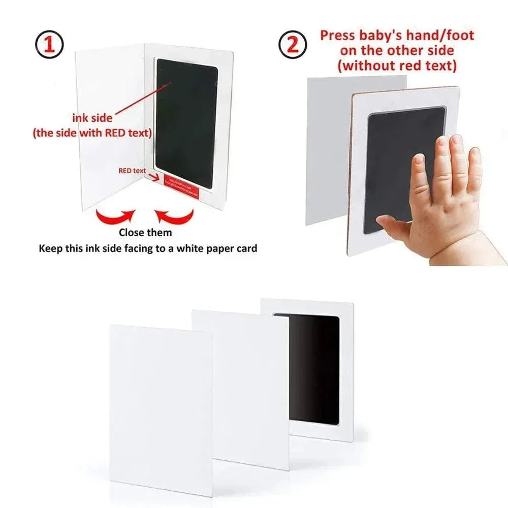 Mess-Free Baby Footprint Kit | Baby Products Gifts Care Babyshower Newborn Baby Items - Mess-Free Baby Footprint Kit