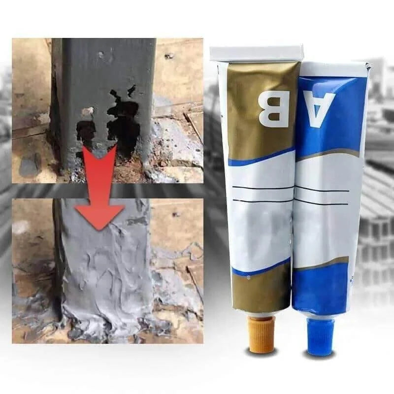 Metal Glue Epoxy Adhesive Steel Filler Waterproof Glue - Metal Glue - Metal Glue (Buy 1 Get 1 Free)