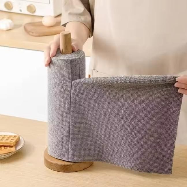 Microfiber Cleaning Cloth Roll | Microfiber Cloth Dust Cleaning Dusting Glass Kitchen Wiping Clothes - Microfiber Cleaning Cloth Roll