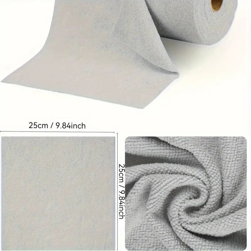Microfiber Cleaning Cloth Roll | Microfiber Cloth Dust Cleaning Dusting Glass Kitchen Wiping Clothes - Microfiber Cleaning Cloth Roll
