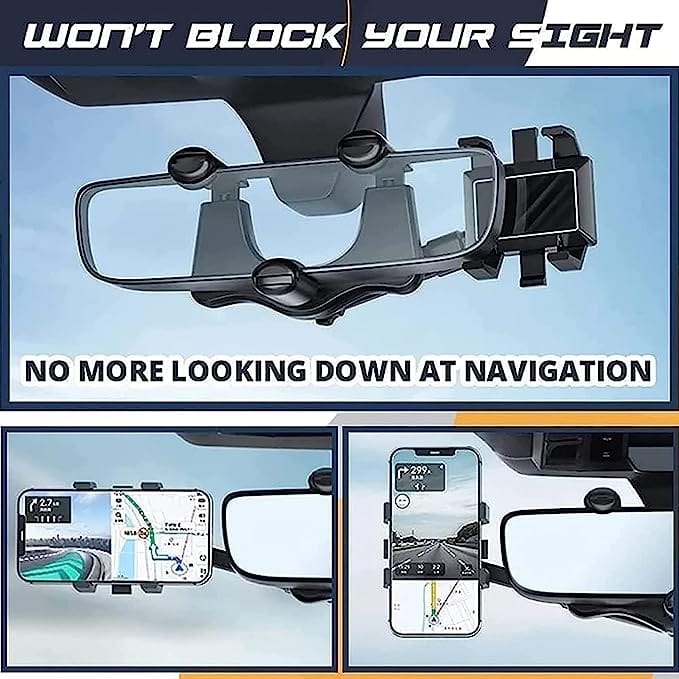 Mobile Stand Phone Holder Mobile Phone Holder Stand Cell Clip Holder - Rearview Mirror Phone Holder - Rearview Mirror Phone Holder