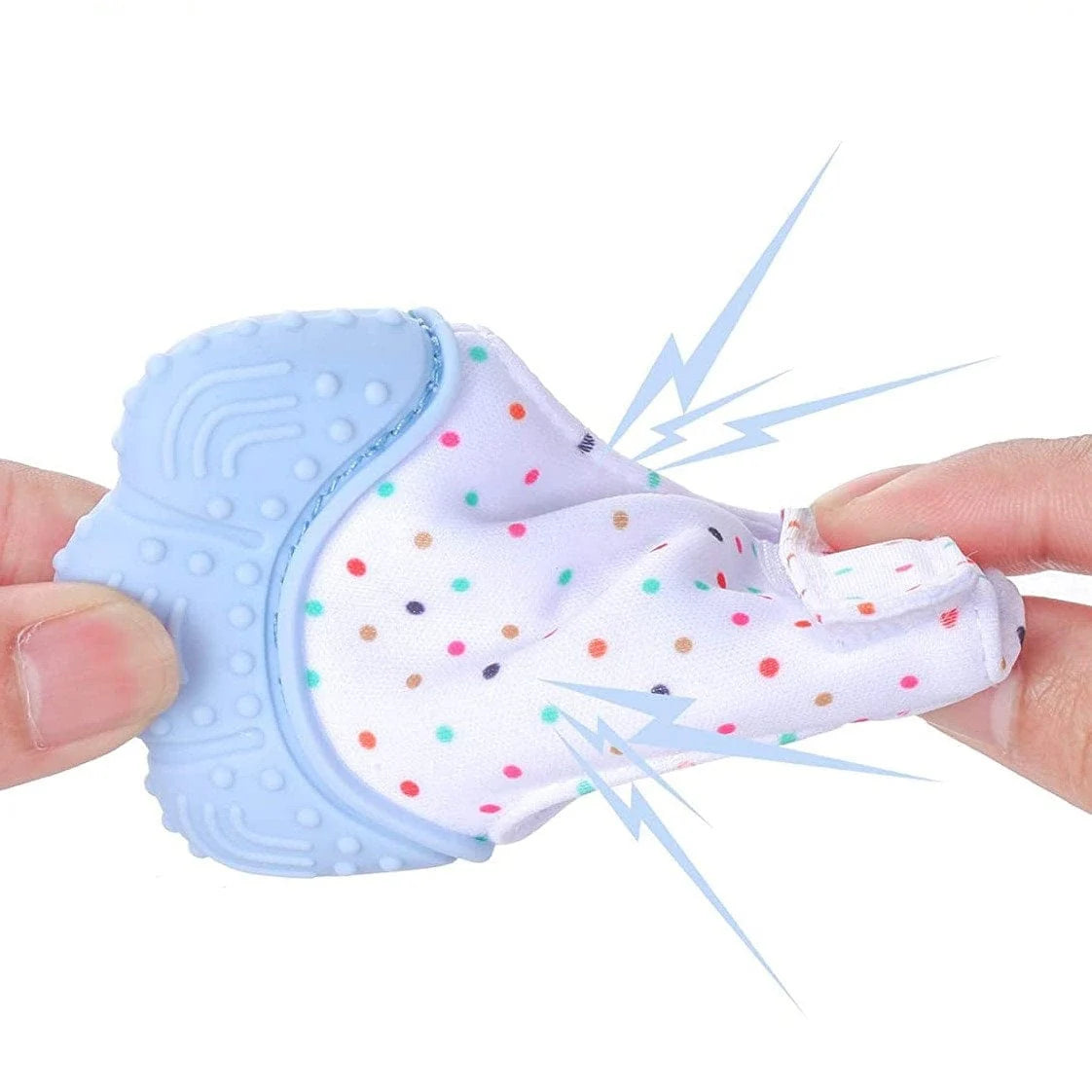 Molar Teething Toys for Infants Teether Pain Silicone Toy - Teething Glove - Teething Glove