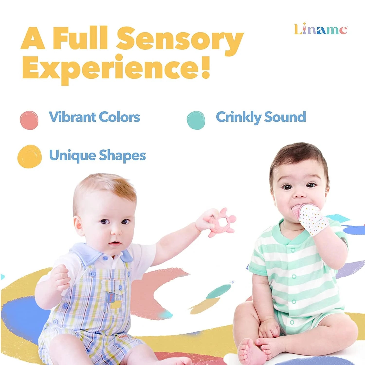 Molar Teething Toys for Infants Teether Pain Silicone Toy - Teething Glove - Teething Glove