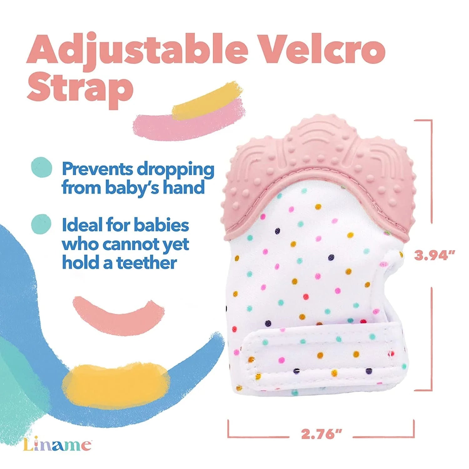 Molar Teething Toys for Infants Teether Pain Silicone Toy - Teething Glove - Teething Glove