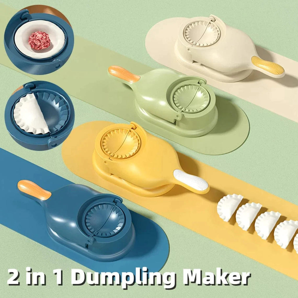 Momos Making Machine Dumpling Maker 2 in 1 Dumpling Mould Press  - Dumpling Maker - Dumpling Maker