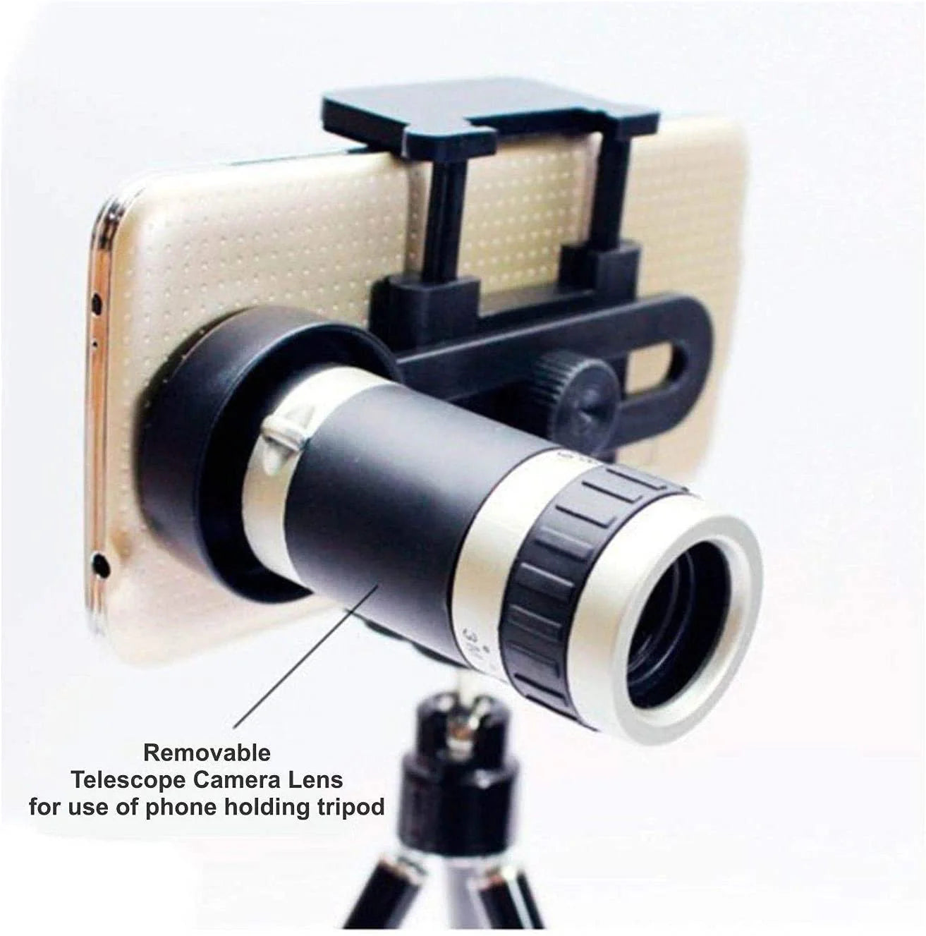 Mono Cular Telescope Lens Vision Monocular Telescope Binoculars - Monocular Telescope - Large Size with Phone Stand - Monocular Telescope