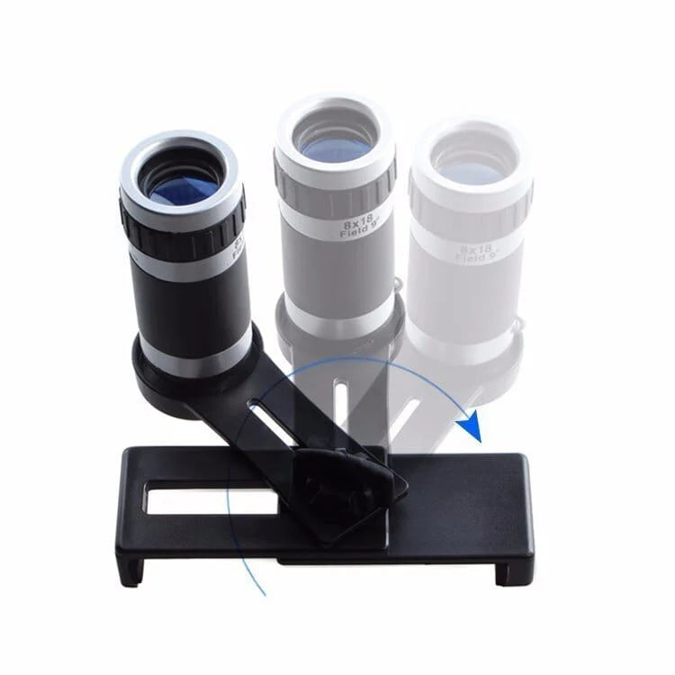 Mono Cular Telescope Lens Vision Monocular Telescope Binoculars - Monocular Telescope - Large Size with Phone Stand - Monocular Telescope