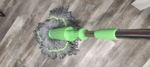 Mop Cleaning Floor Washing Spinning Microfiber Twisting Mop - Self-twisting Water Rotating Mop