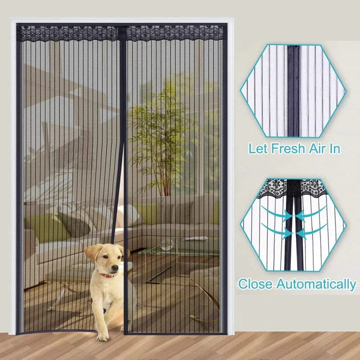 Mosquito Net For Windows And Doors Mesh Door Window Nets  - The Smart Magic Mesh - Smart Magic Mesh