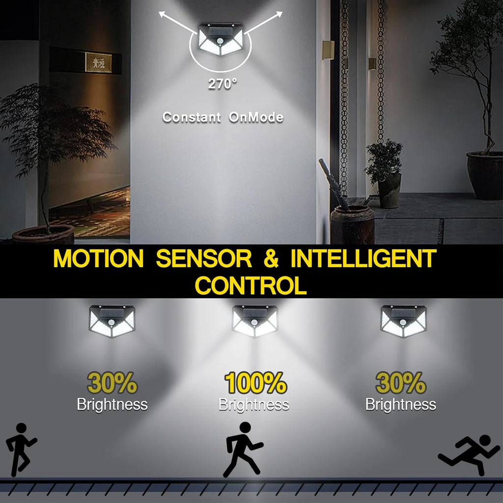 Motion Sensor Solar Outdoor Durable LED Light  - Solar Motion Sensor LED Light - Solar Motion Sensor LED Light
