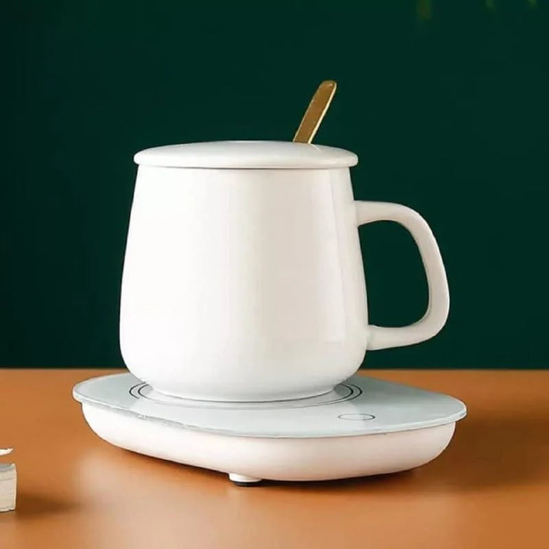 Mug Warmer | Coffee Mug Ceramic Electric Travel Smart Heated Cup - Coffee Warmer Mug