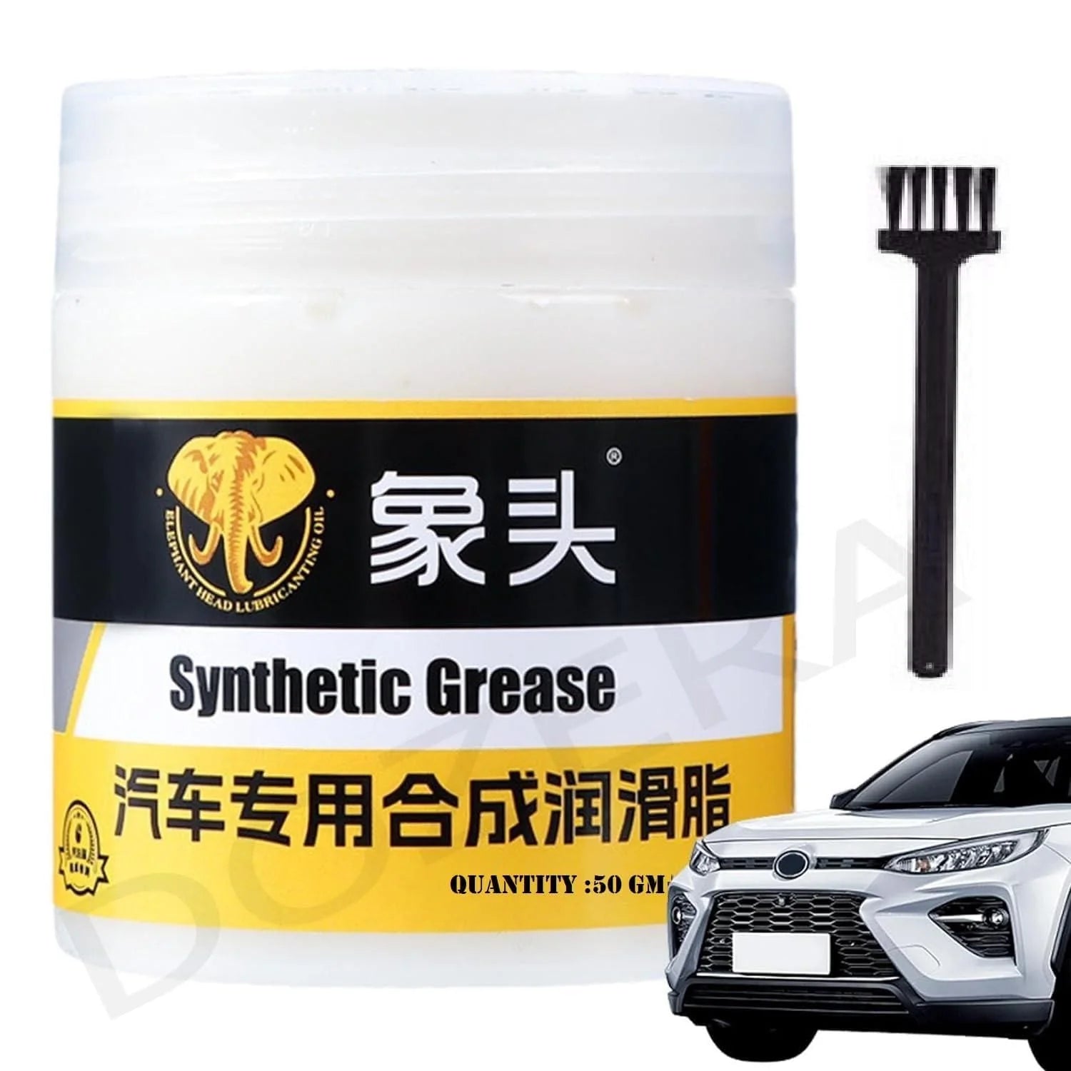 Multi-Purpose Automotive Grease Lubricant | Lubricant Gel Oil For Gears Grease Oils Lubricants - Multi-Purpose Automotive Grease Lubricant with brush