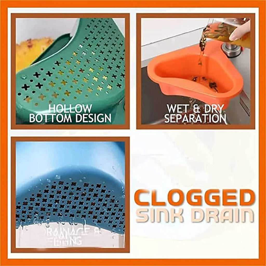 Multipurpose Kitchen Sink Organizer Corner Dish (Pack of 3) - Multipurpose Kitchen Sink Organizer Corner Dish (Pack of 3)