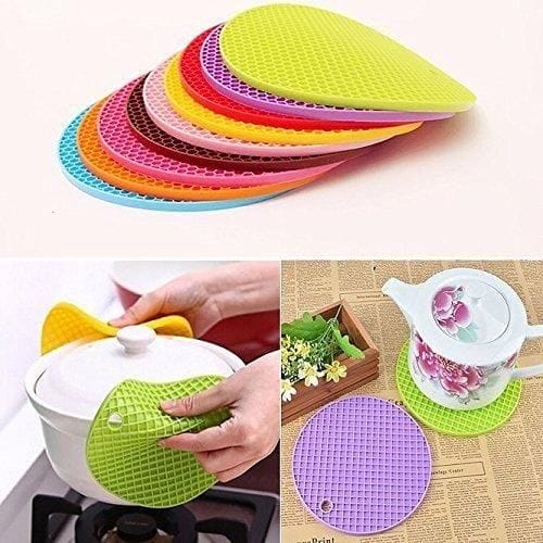 Multipurpose Silicone Reusable Mat (Pack of 4) - Multipurpose Silicone Reusable Mat (Pack of 4)