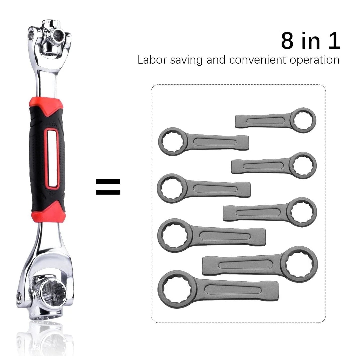 Multipurpose Wrench Tool Adjustable All in One Wrench 48 in 1 - Multipurpose Wrench - Multipurpose Wrench