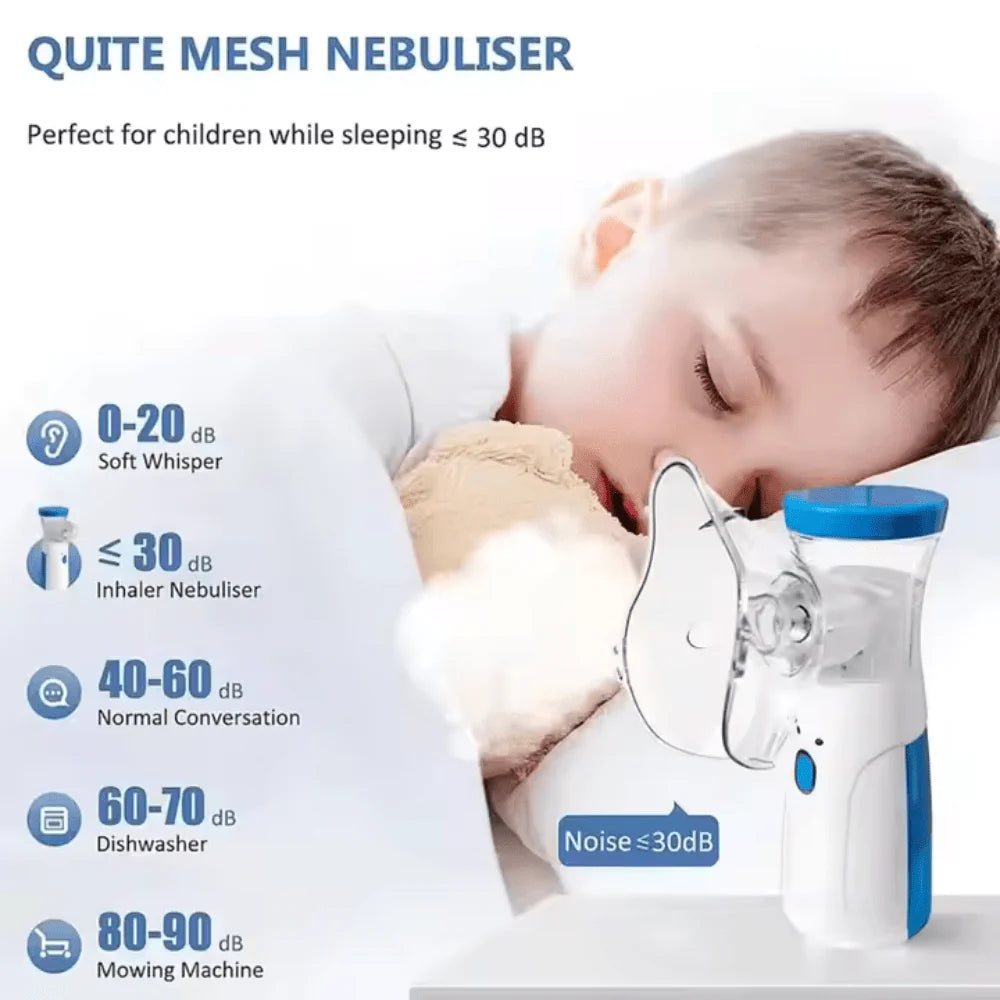 Nebulizer Machine Portable Inhaler | Nebuliser Machine Portable Asthma Nebulizer Kit Reperatory Machine - Nebulizer Machine Portable Inhaler