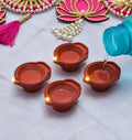 Pack of 1 - 6 Diya - LED Light Water Sensor Diyas