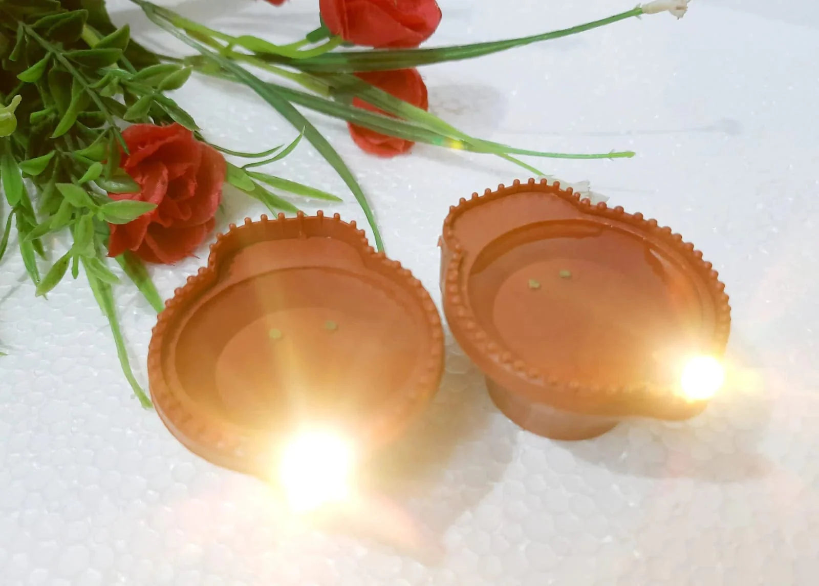 Pack of 1 - 6 Diya - LED Light Water Sensor Diyas