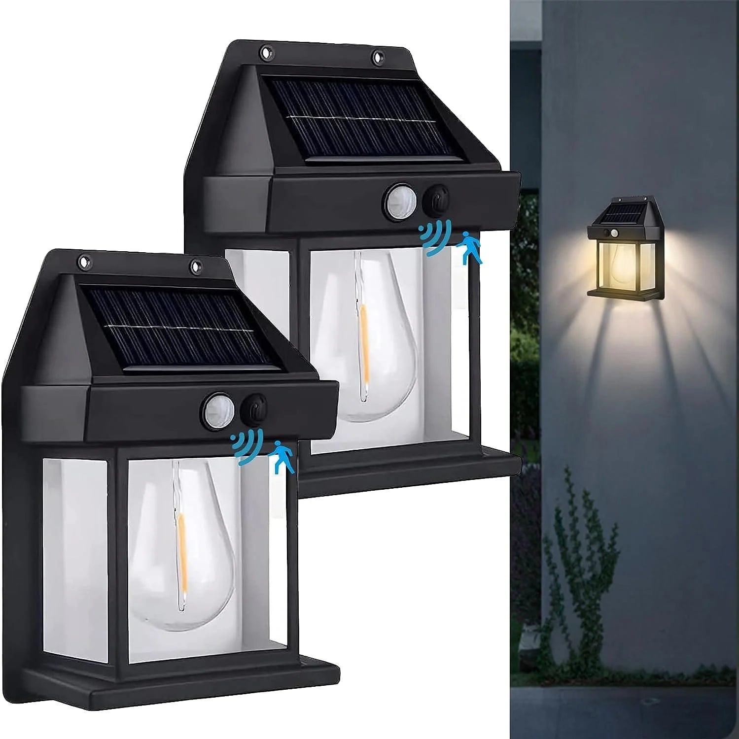 Pack of 1 - Retro Solar Tungsten Lamp