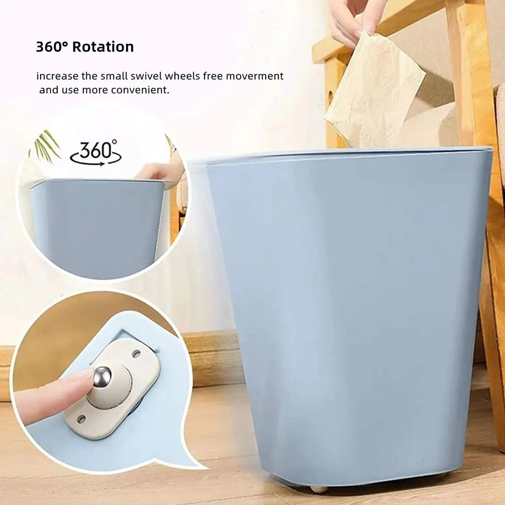 Pack of 4 - 360° Adhesive Mini Swivel Wheels