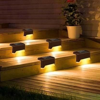 Pack Of 4 - Solar Deck Lights