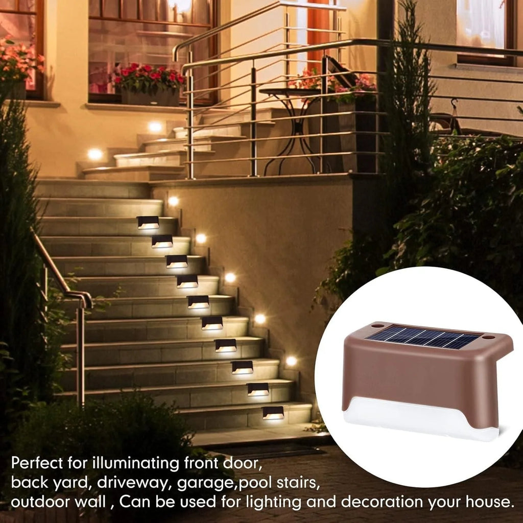 Pack Of 4 - Solar Deck Lights