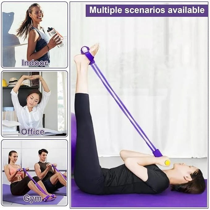 Pedal Puller Resistance Rope | Resistance Band Exercise Equipment For Home Fitness Bands - Pedal Puller Resistance Rope