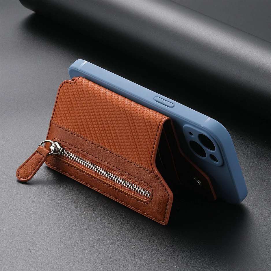 Phone Stand Card Holder Wallet For Credit Cards Phone Wallet - Multifunctional Phone Wallet Card Holder - Multifunctional Phone Wallet Card Holder