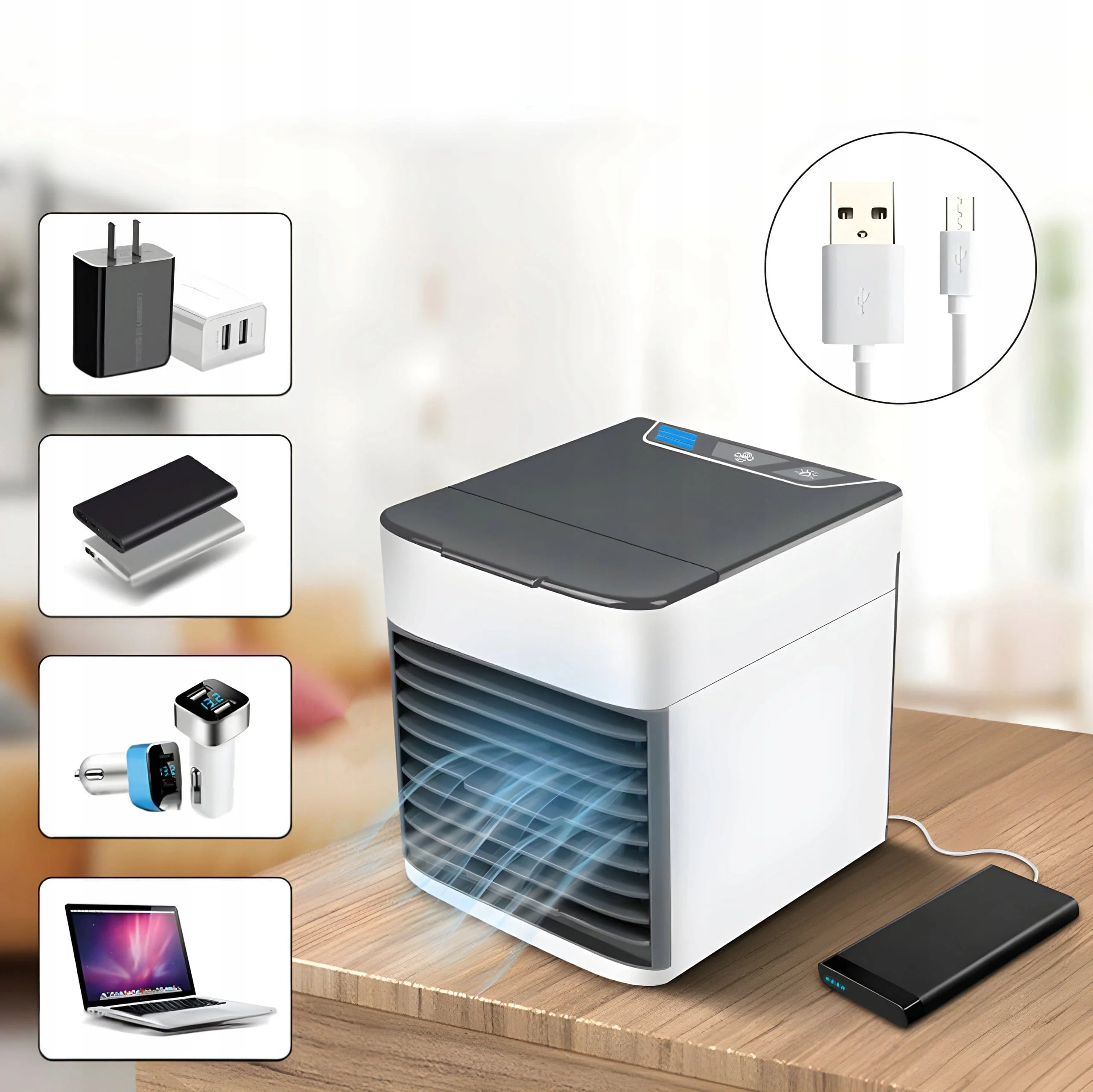 Portable Room Cooler Arctic Air Conditioner Pure Chill - Portable Mini Air Conditioner - Air Conditioners - Portable Mini Air Conditioner