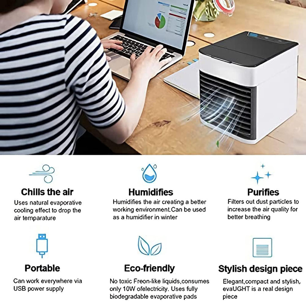 Portable Room Cooler Arctic Air Conditioner Pure Chill - Portable Mini Air Conditioner - Air Conditioners - Portable Mini Air Conditioner