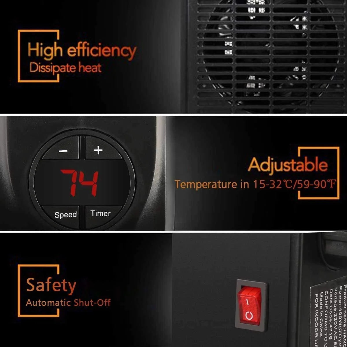 Portable Room Heater Electric Energy Efiicient Mini Heaters  - Mini Room Heater - Mini Room Heater