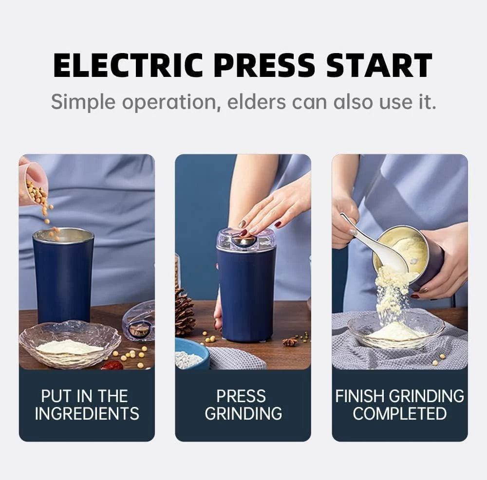 Portable Spice & Coffee Grinder | Grind Machines Coffee Blender Bean Grinder Machine For Home - Portable Spice & Coffee Grinder