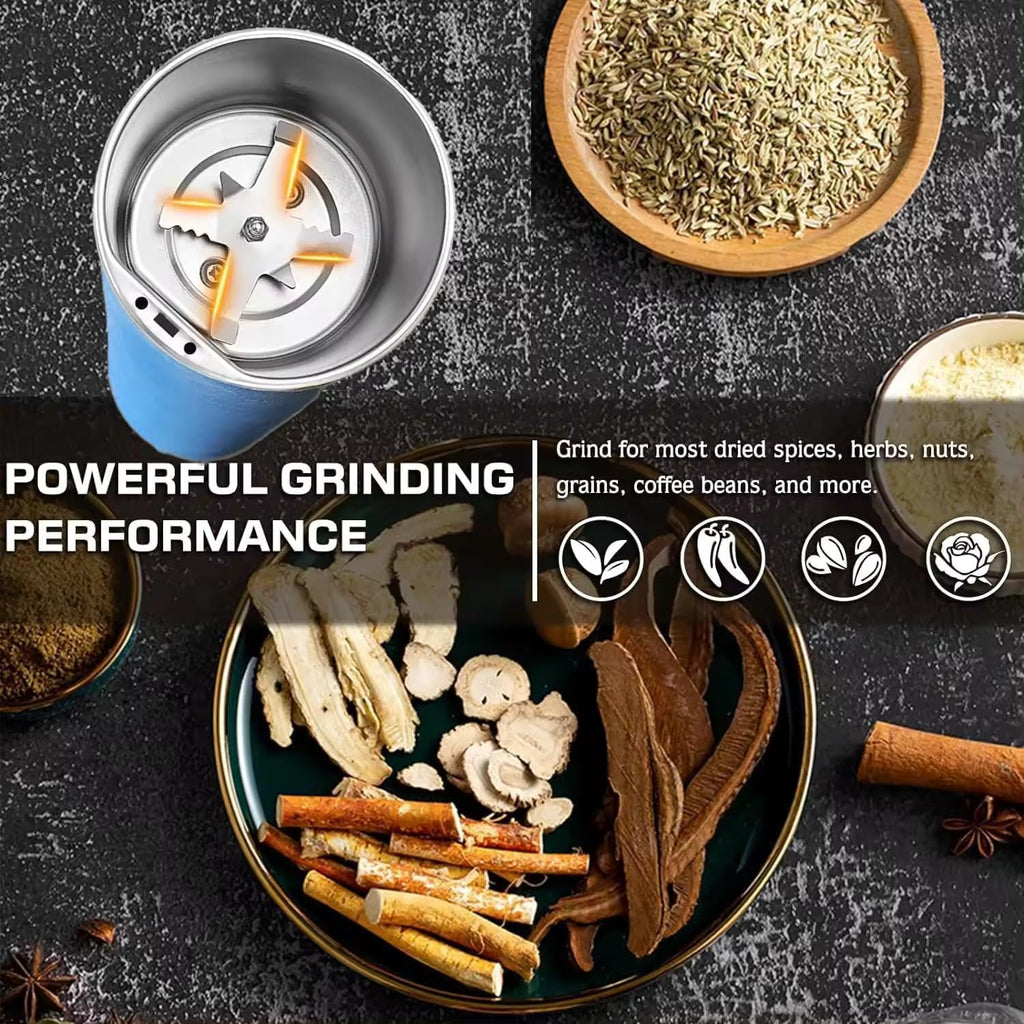 Portable Spice & Coffee Grinder | Grind Machines Coffee Blender Bean Grinder Machine For Home - Portable Spice & Coffee Grinder